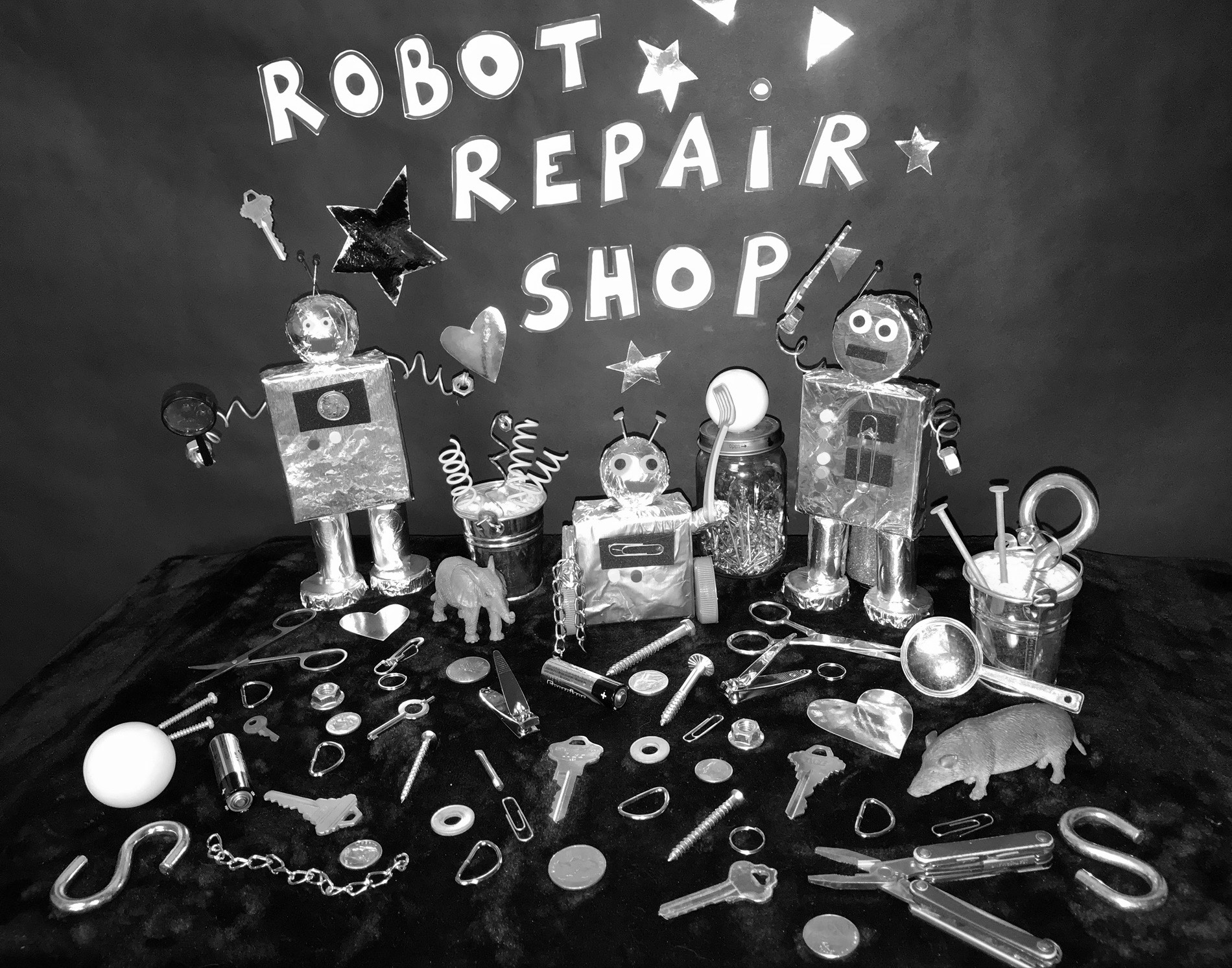 I SPY Online! Robot Repair Shop South Huntington Public Library